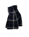 Jupe à carreaux - S - Nuances de bleu