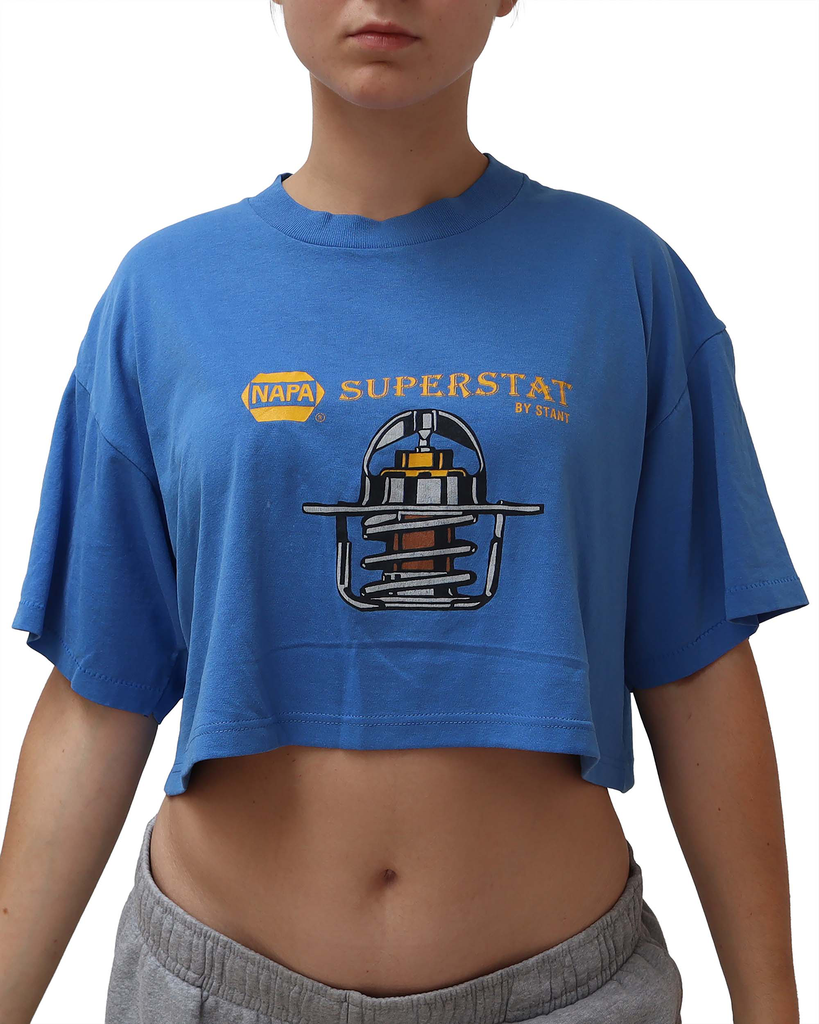 Croptop Upcyclé - XL - Bleu