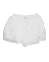 Short effet jupe - M - Blanc - Taille élastique