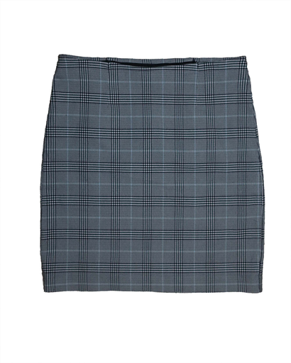 Jupe slim à carreaux - M - Elastique